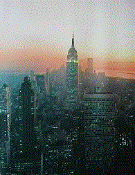 NYの夕景の写真(gifファイル(20.2K)